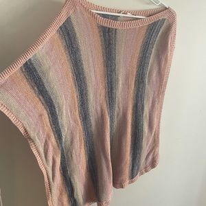 Anthro lightweight sweater poncho!